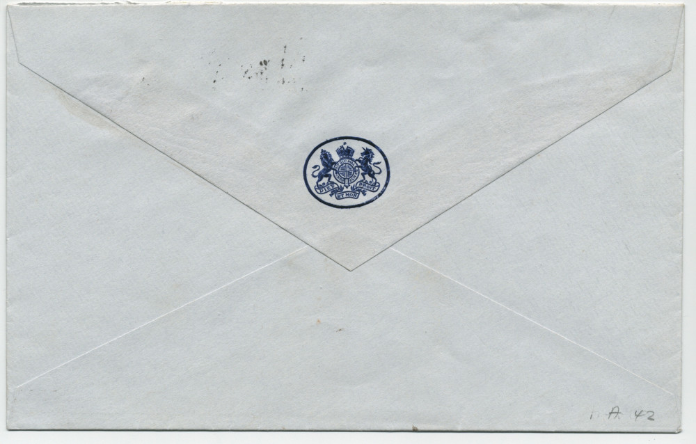 Lettre (avec enveloppe) adressée par David Victor Kelly, de la British Legation [représentation diplomatique britannique] à Berne, à «Son Excellence Monsieur Ignace Paderewski, Chalet Riond-Bosson, Morges», le 20 septembre 1940