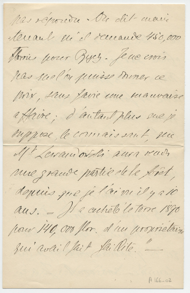 Lettre adressée par [le comte Stanislas de] Wisniewski, [conseiller] à l'ambassade impériale et royale d'Autriche-Hongrie à Madrid, à «mon cher Maestro» Paderewski, le 3 juin 1902