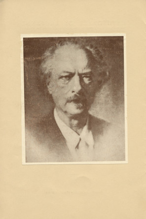Programme du concert donné par Paderewski le 18 février 1937 à la Cathédrale de Lausanne – avec reproduction (journal) de l'allocution de Mgr prononcée à l'issue du concert