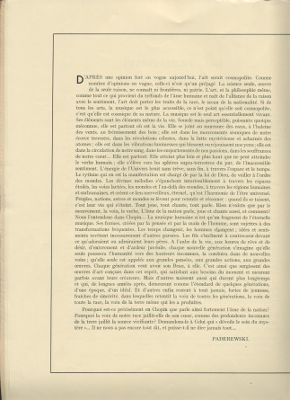 Libretto du Festival de musique polonaise organisé les 25, 27 et 28 juin 1932 au Théâtre des Champs-Elysées à Paris au profit de la Fondation Foch à l'occasion du centenaire de l'arrivée de Chopin en France (h-n)