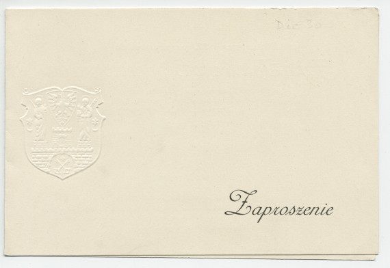 Programme du concert donné le 7 décembre 1930 au Teatrze Wielkim [Grand Théâtre] de Poznan, à l'occasion du 70e anniversaire de Paderewski