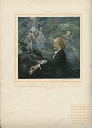 Libretto du récital donné «On the Steinway Piano, the Instrument of the Immortals» par Paderewski le 8 mars 1923 à l'Exposition Auditorium de San Francisco (Californie) (a-i)