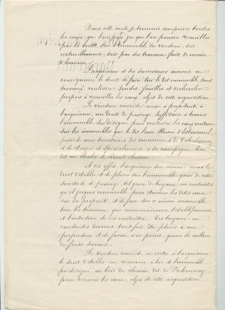 Concessions d'eaux des 24 juillet 1868 et 30 novembre 1872 en faveur de la «Compagnie du Chalet de Riond-Bosson» faites par François-Louis Anken dit Beure, domicilié à Tolochenaz, propriétaire et cultivateur