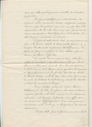 Concessions d'eaux des 24 juillet 1868 et 30 novembre 1872 en faveur de la «Compagnie du Chalet de Riond-Bosson» faites par François-Louis Anken dit Beure, domicilié à Tolochenaz, propriétaire et cultivateur