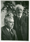 Photographie des frères René et Jean Morax