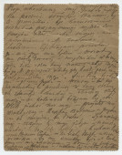 Carte adressée (en polonais) par Hélène Gorska à Paderewski, poste restante à Rome, de Paris (place Victor-Hugo) le 2 février 1894