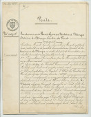 Acte n° 4076 de vente d'immeubles propriétés de la Commune de Morges situés sur les communes de Tolochenaz (Au Molliau) et Morges (À Bonjean, En Riond-Bosson) réalisée le 16 mai 1888 devant le notaire Henri Gonvers, à Morges